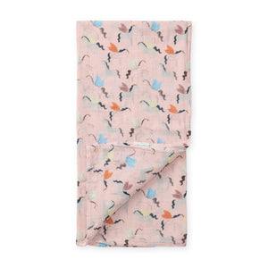 Loulou Lollipop Muslin Swaddle ~ Unicorn Ballet