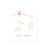 IEJ Studio Hello Baby! New Baby Card