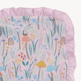 Magnetic Me Modal Ruffle Blanket ~ Shroom & Bloom