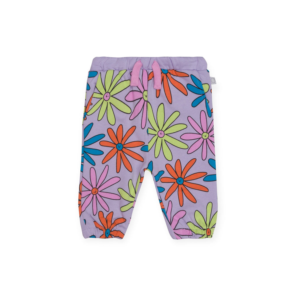Stella McCartney Baby Lazy Daisy Sweatshirt & Sweatpants Set ~ Purple
