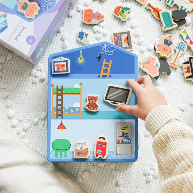 Djeco InZeHouse Magnetic Play Set