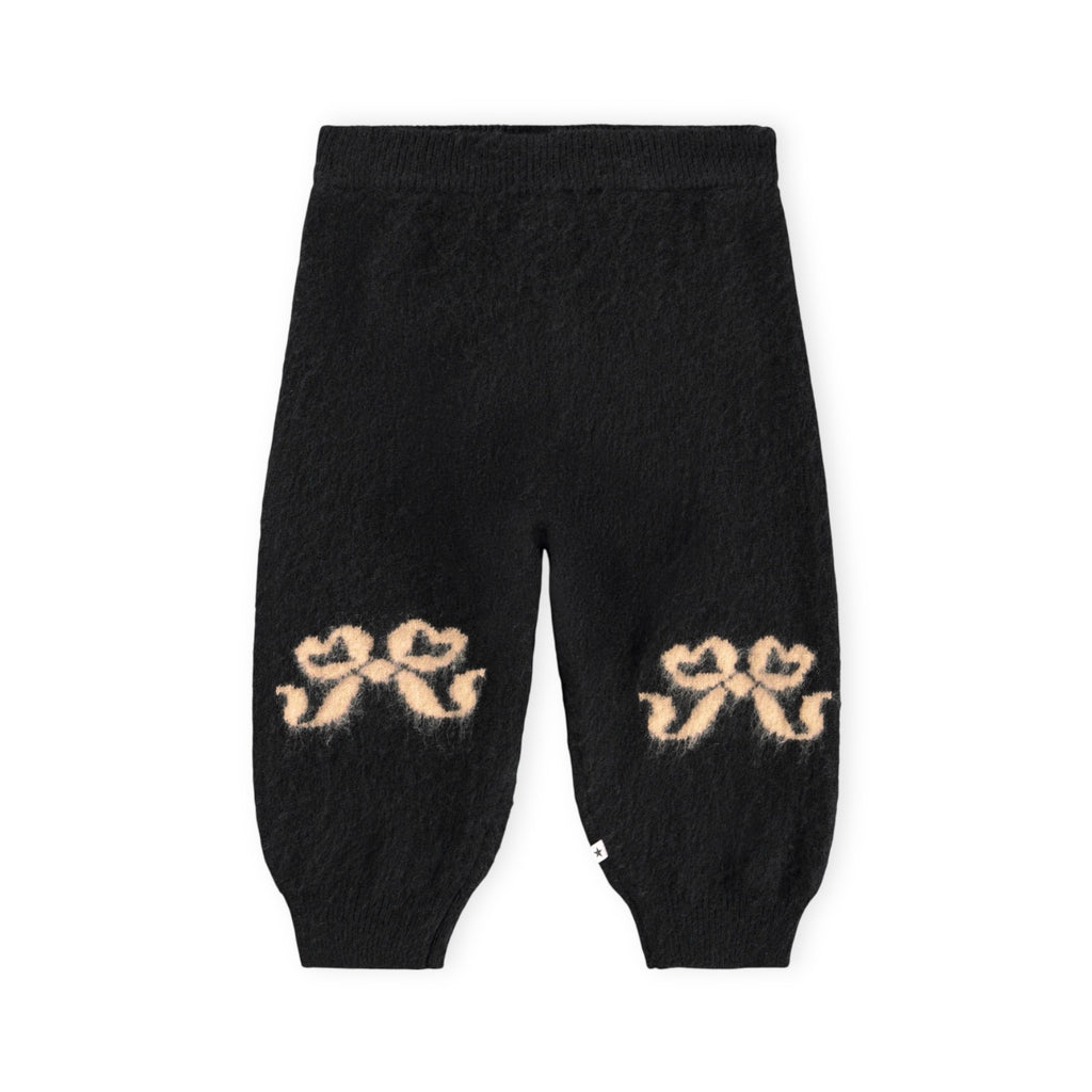 Molo Baby Gilby Knit Sweater & Solana Pants Set ~ Fancy Bows