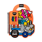 Omy Super Coloring & Sticker Book ~ Yummy Food