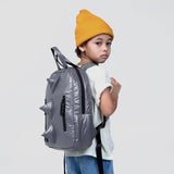 7AM Enfant Dino Backpack ~ Graphite