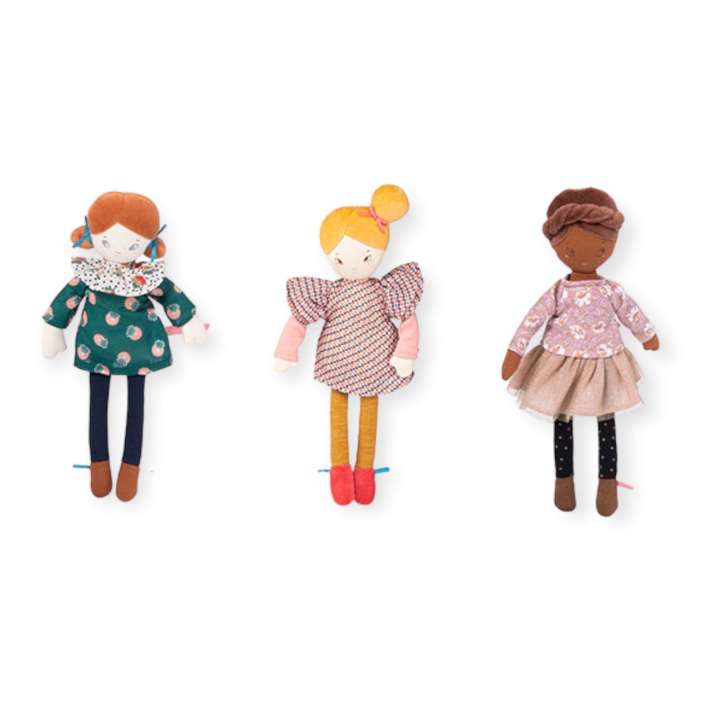 Moulin Roty Les Parisiennes Mademoiselle Blanche Small Doll