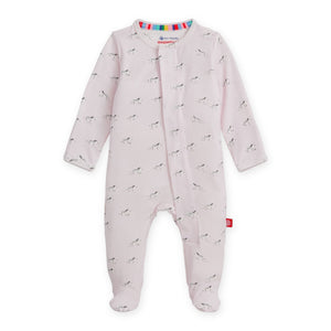 Magnetic Me Modal Footie ~ Pink Savannah Plains