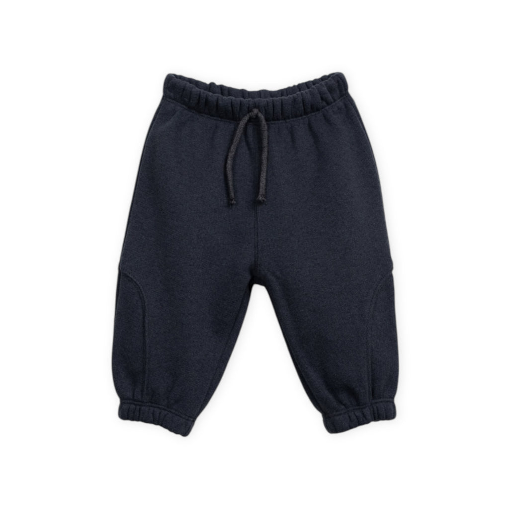 Play Up Baby Fleece Zip Hoodie, Checkerboard l/s Tee & Sweatpants Set ~ Graphite