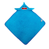 Zoocchini Hooded Towel ~ Sherman the Shark