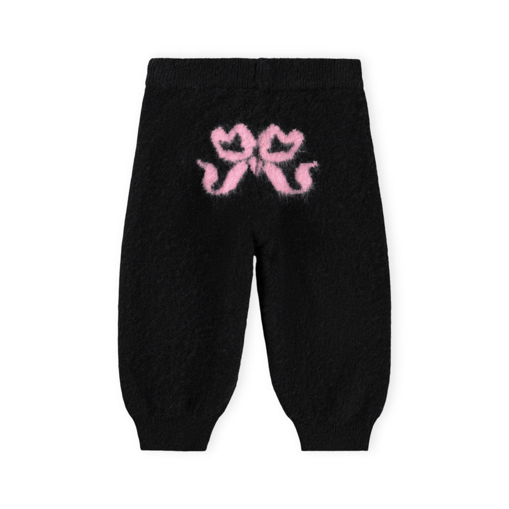 Molo Baby Gilby Knit Sweater & Solana Pants Set ~ Fancy Bows