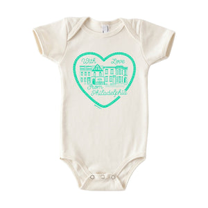 Maptote With Love from Philadelphia Onesie