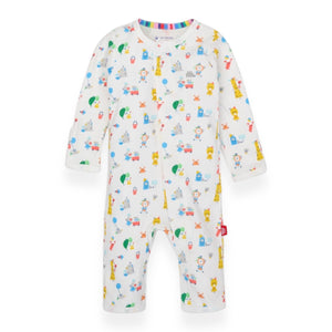 Magnetic Me Cotton Romper ~ Seaside Sand Squad