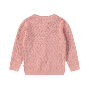 Molo Baby Gilli Cardigan ~ Rosequartz