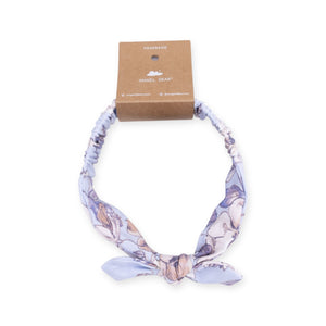 Angel Dear Knot Headband ~ Woodrose Periwinkle