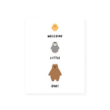 IEJ Studio Welcome Little One New Baby Card