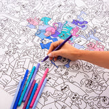 Omy Giant Coloring Poster ~ Kitty