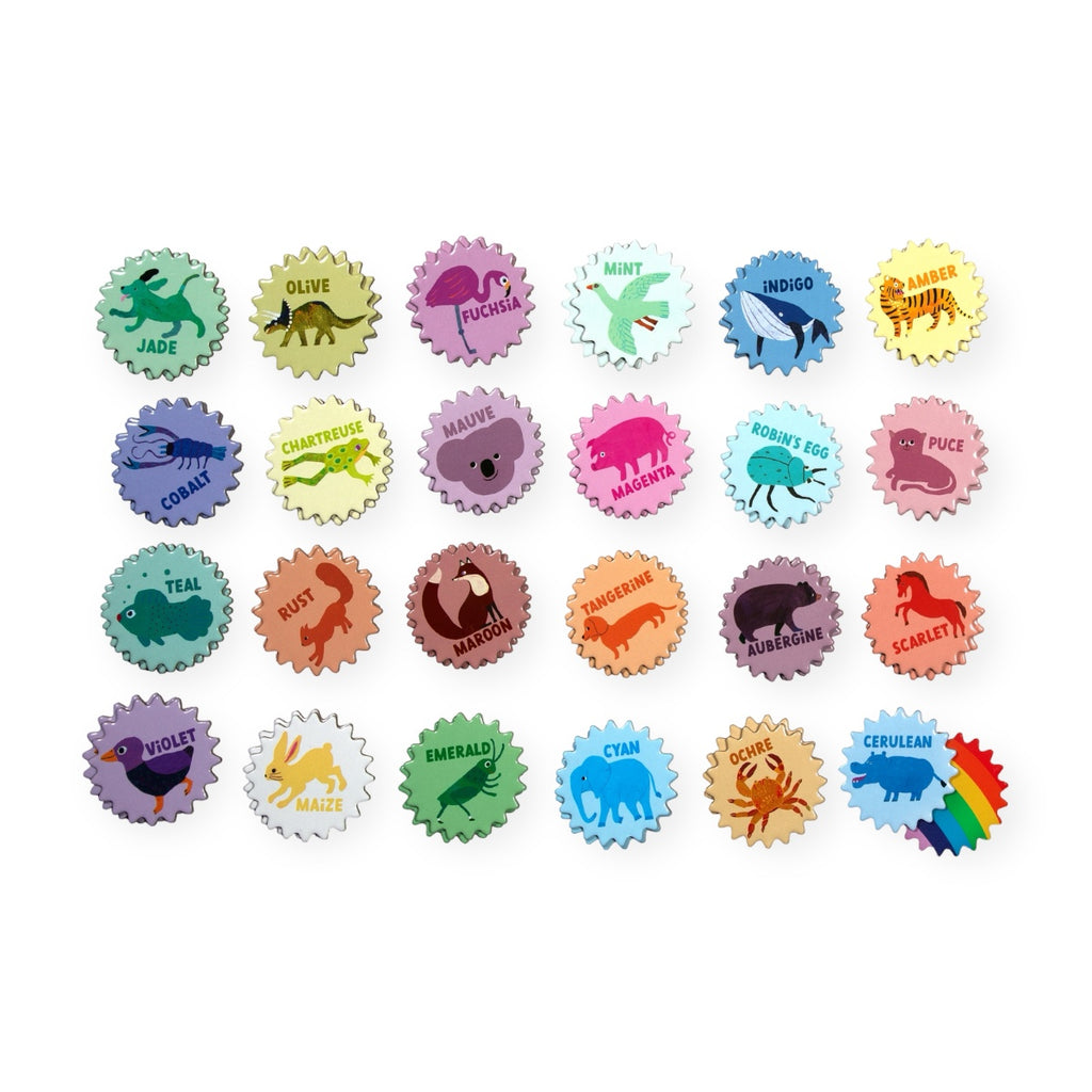 eeBoo Rainbow Memory & Matching Game