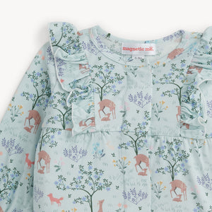 Magnetic Me Modal Ruffle Romper ~ Love You Deerly