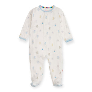 Magnetic Me Modal Footie ~ Baby Beats Blue