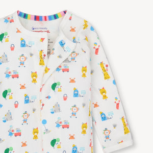 Magnetic Me Cotton Romper ~ Seaside Sand Squad