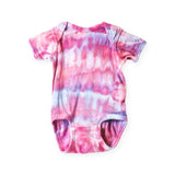 The Wildest Company Ice-Dyed Onesie & Hat Set ~ Dusty Hues