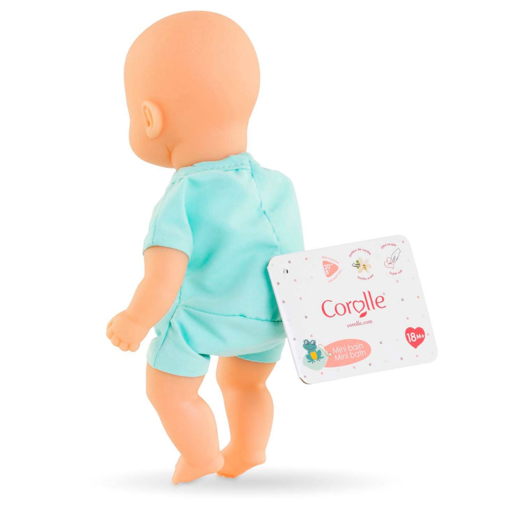 Corolle Mini Calin Bath Doll ~ Blue