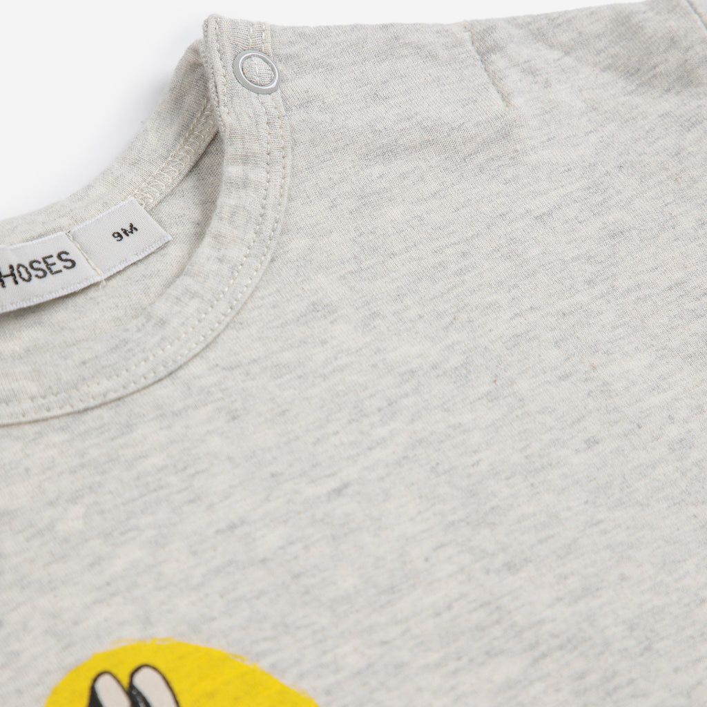 Bobo Choses Baby Tic Tac Toe Color Block Zip Sweatshirt, Duck l/s Tee & Joggers Set ~ Navy/Green Multi