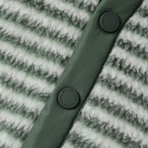 Rylee + Cru Baby Fuzzy Winter Jumpsuit ~ Evergreen Stripe