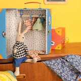 Moulin Roty The Big Family Sylvain Little Wardrobe Suitcase & Doll Set