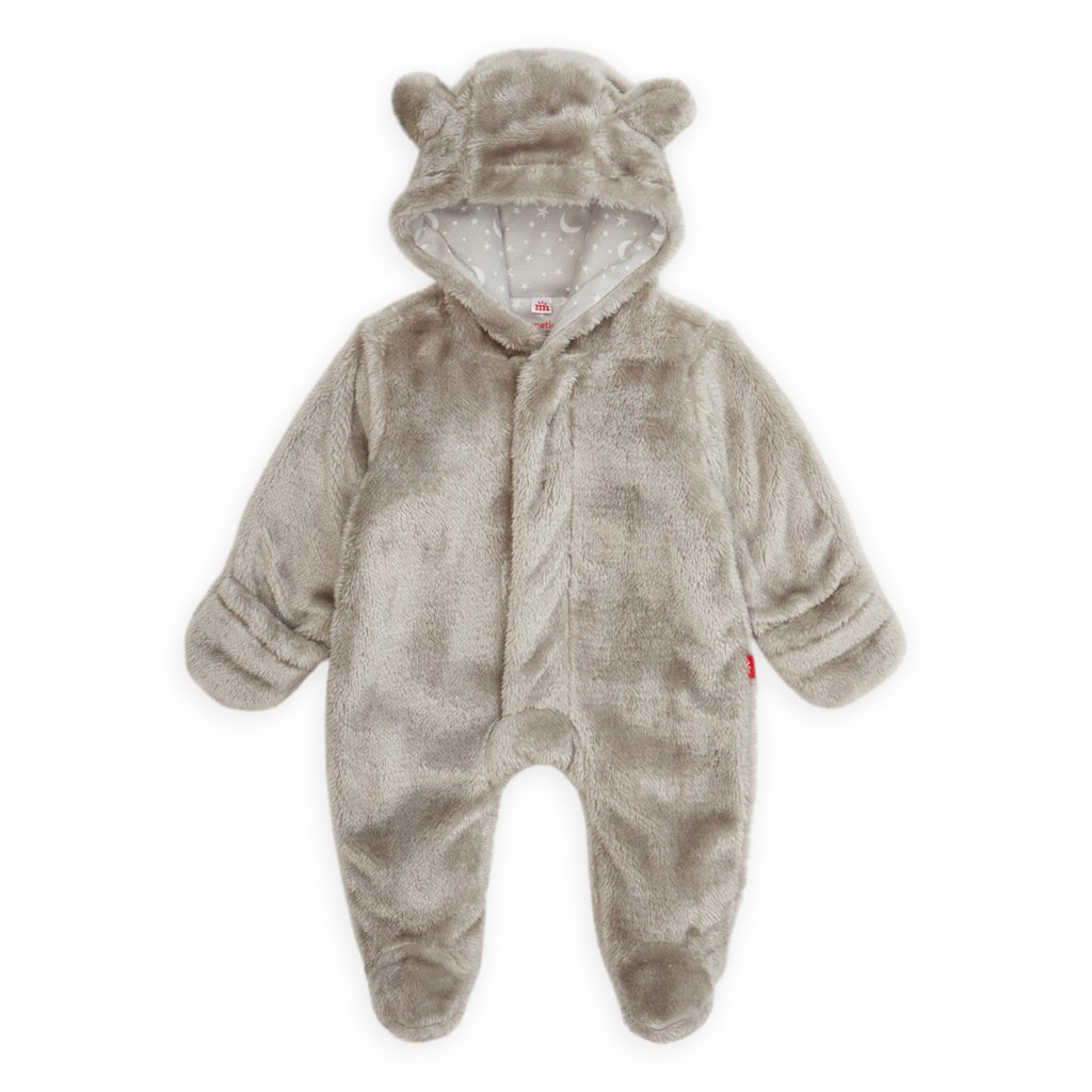 Magnetic Me Minky Bear Bunting ~ Storm