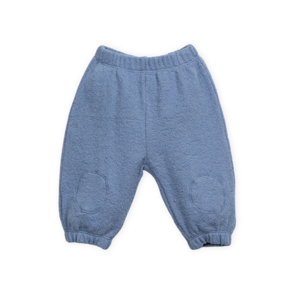 Play Up Baby Jersey Knit Pullover Hoodie & Sweatpants Set ~ Watercolor Blue