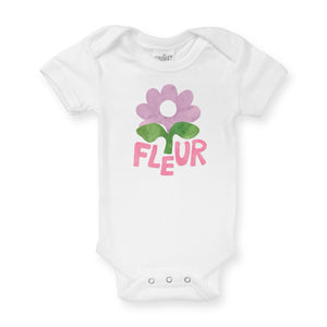 Spunky Stork Fleur Onesie