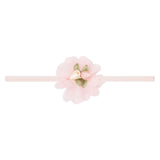 Baby Bling Chiffon Rosebud Skinny Headband