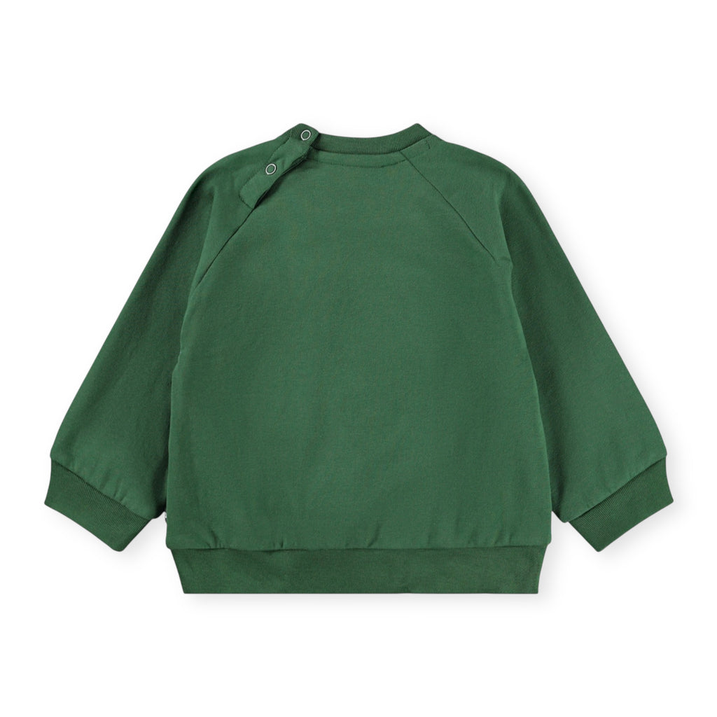 Molo Baby Disc Sweatshirt & Simeon Sweatpants Set ~ Pine Tree