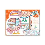 Djeco Wild Families Coloring Set