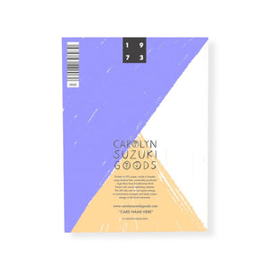 Carolyn Suzuki Baby Rays Baby Card