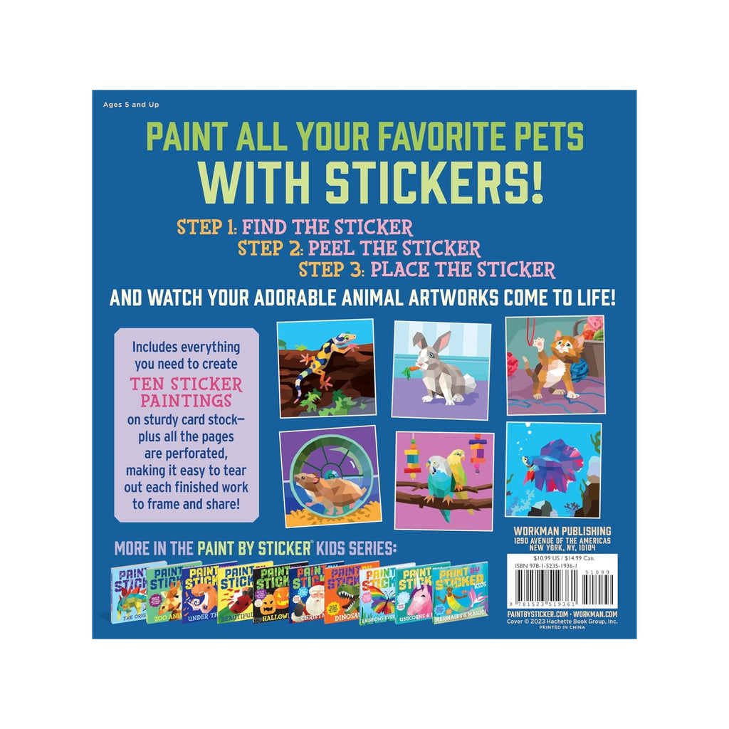 Paint by Sticker Kids: Pets