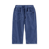 Molo Baby Edarko l/s Top & Sois Corduroy Pants Set ~ Sea Sky Stripe/Evening Sky