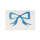 Scribble & Daub Bow Card ~ Blue
