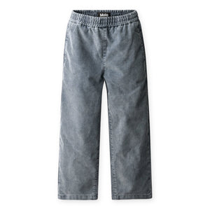 Molo Aster Elastic Waist Cords ~ Dusty Wash Blue