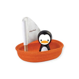 PlanToys Penguin Sail Boat Bath Toy