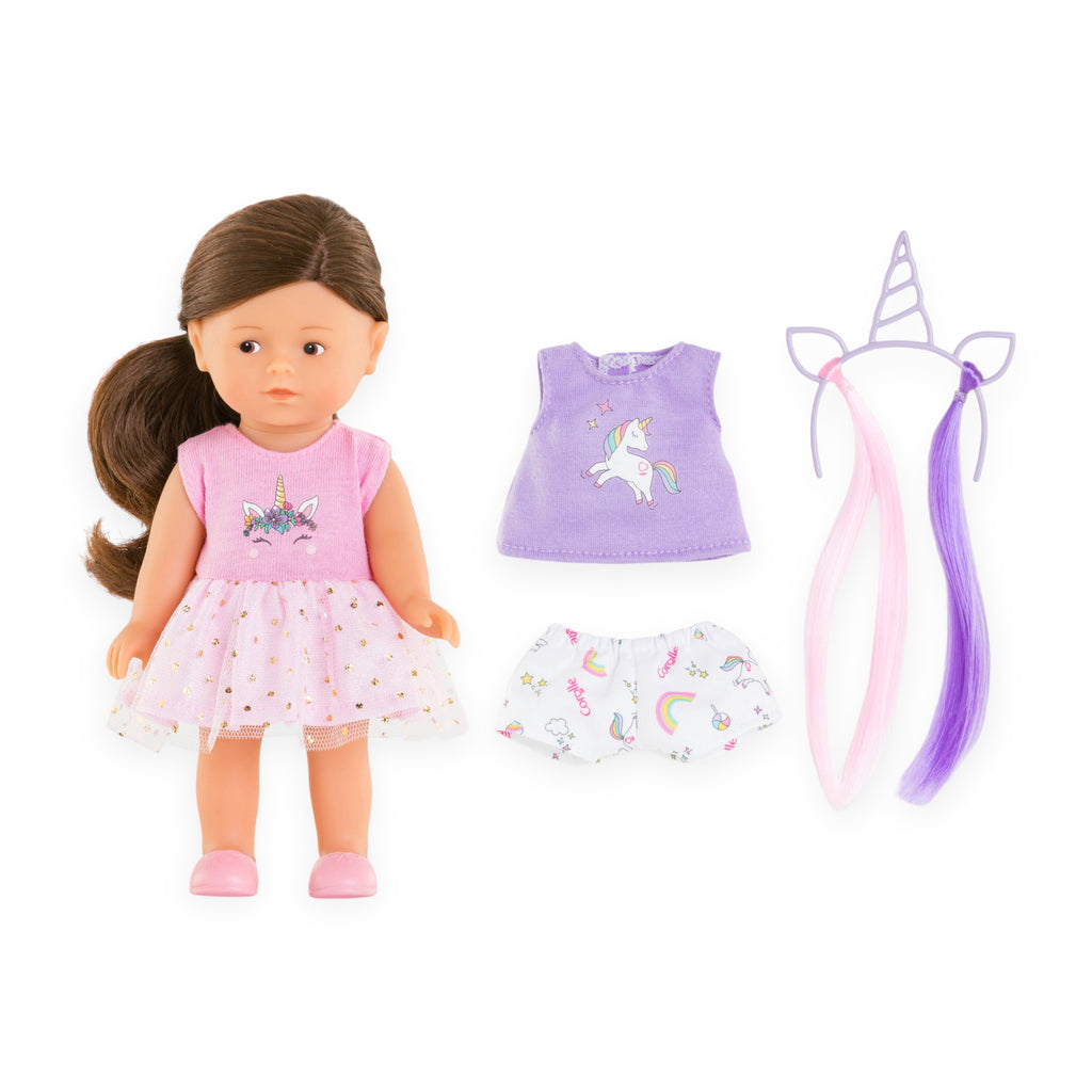 Corolle Mini Corolline ~ Romy Unicorn Set