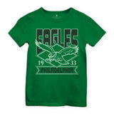 Junk Food Kids Eagles Overtime Tee ~ Kelly Green