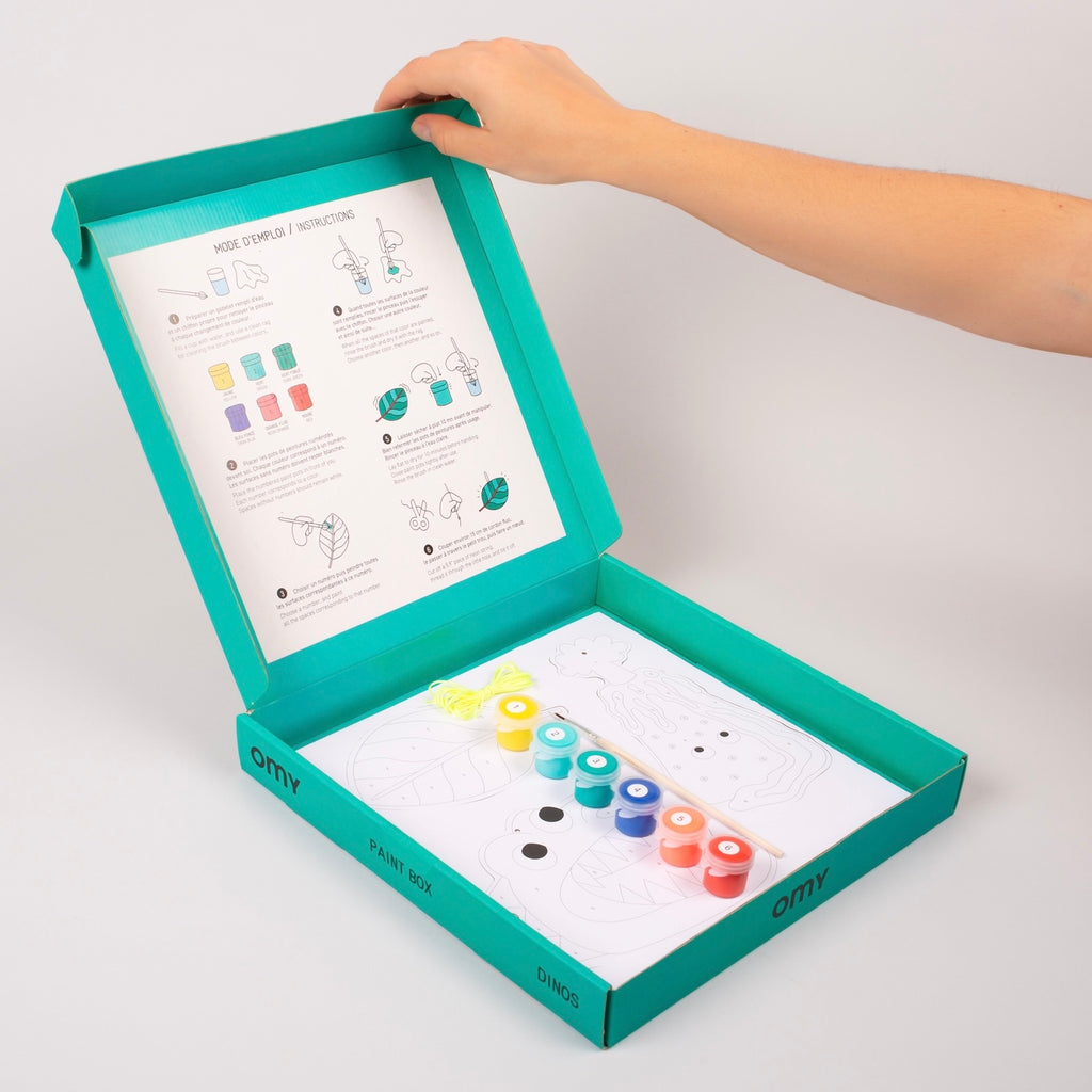 Omy Dino Paint Box