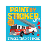 Paint by Sticker Kids: Trucks, Trains and More