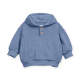 Play Up Baby Jersey Knit Pullover Hoodie & Sweatpants Set ~ Watercolor Blue