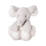 Elegant Baby Bedtime Huggie Blanket w/ Plush Toy ~ Grey Elephant