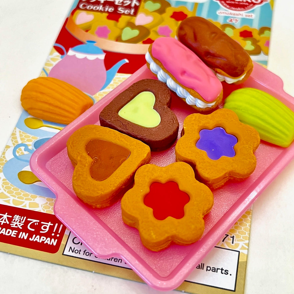 Bcmini Iwako Cookies Eraser Set