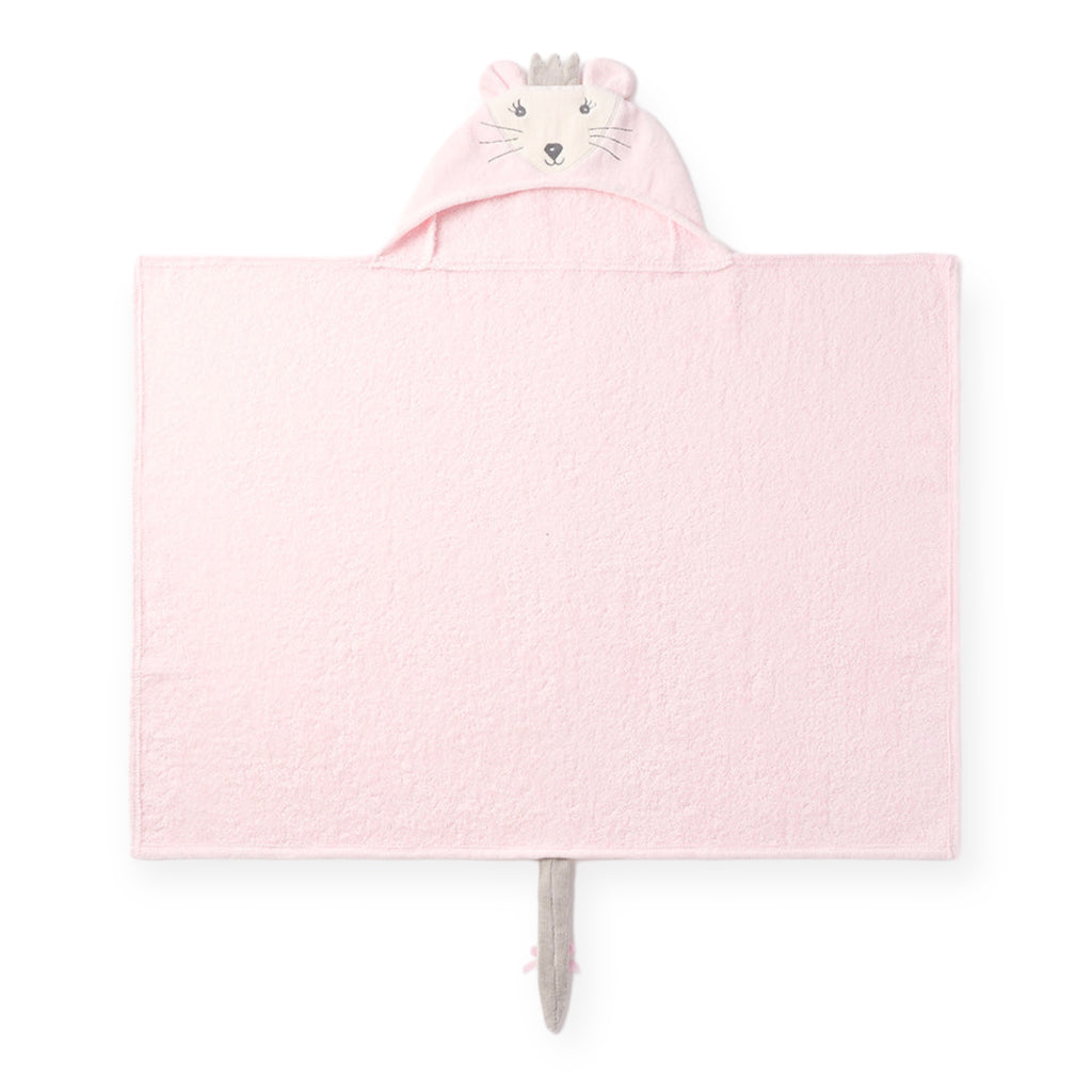 Elegant Baby Hooded Bath Wrap ~ Princess Mouse