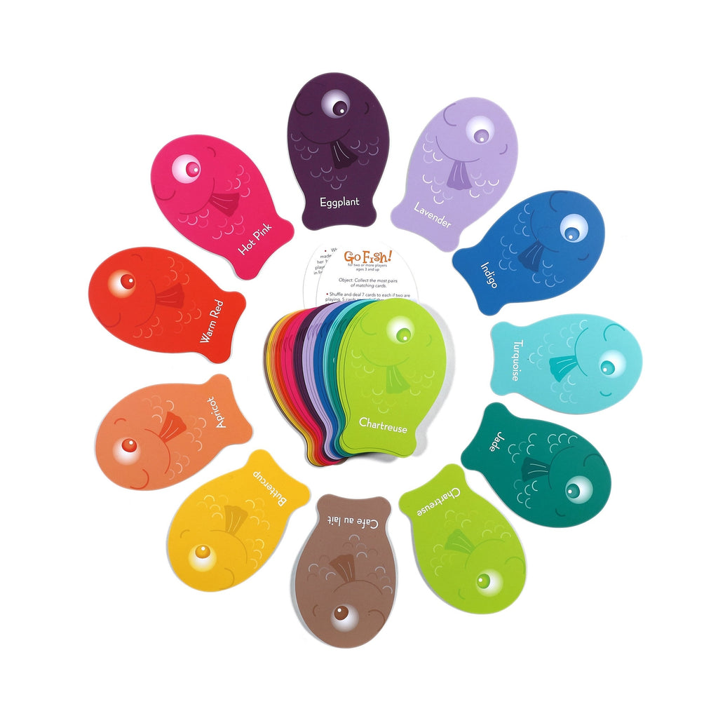eeBoo Color Go Fish Card Game