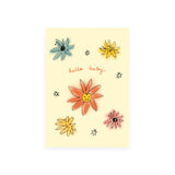 Roger La Borde Hello Baby Flowers Petite Card